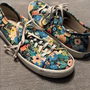 Keds x Rifle Paper Co Lace Up Sneakers 8